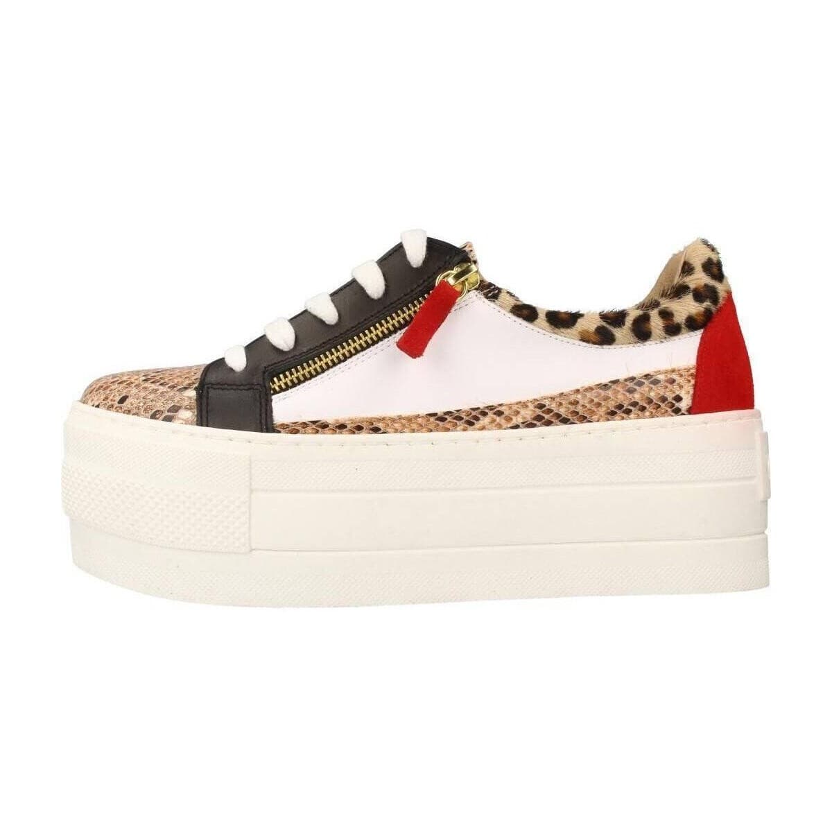 Women's Sneakers Yellow Multicolor