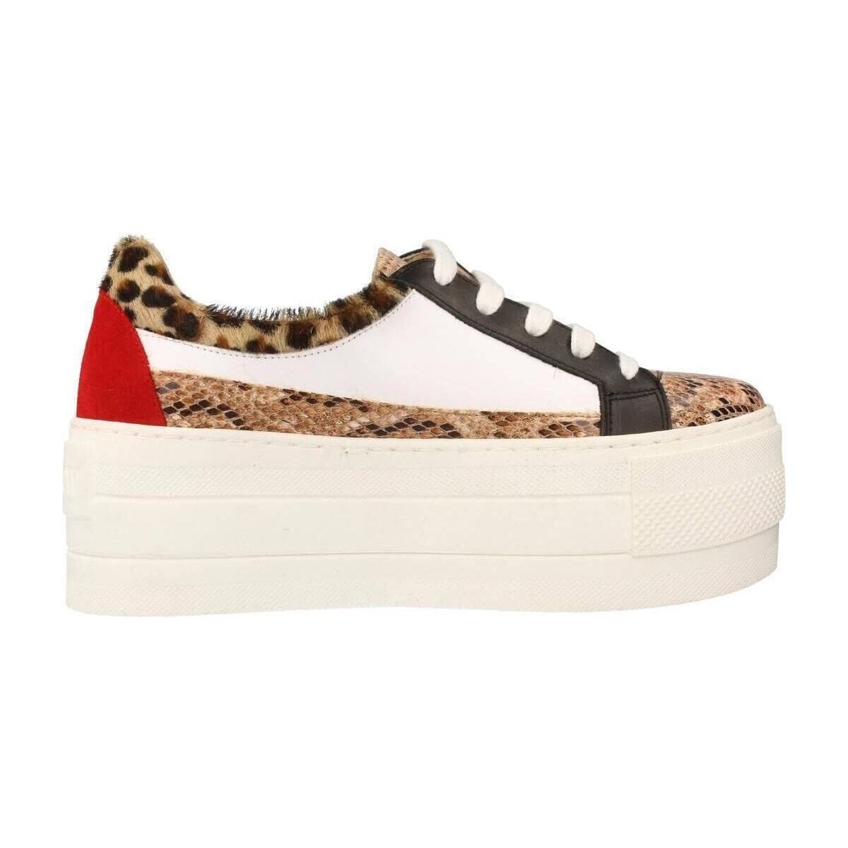 Women's Sneakers Yellow Multicolor