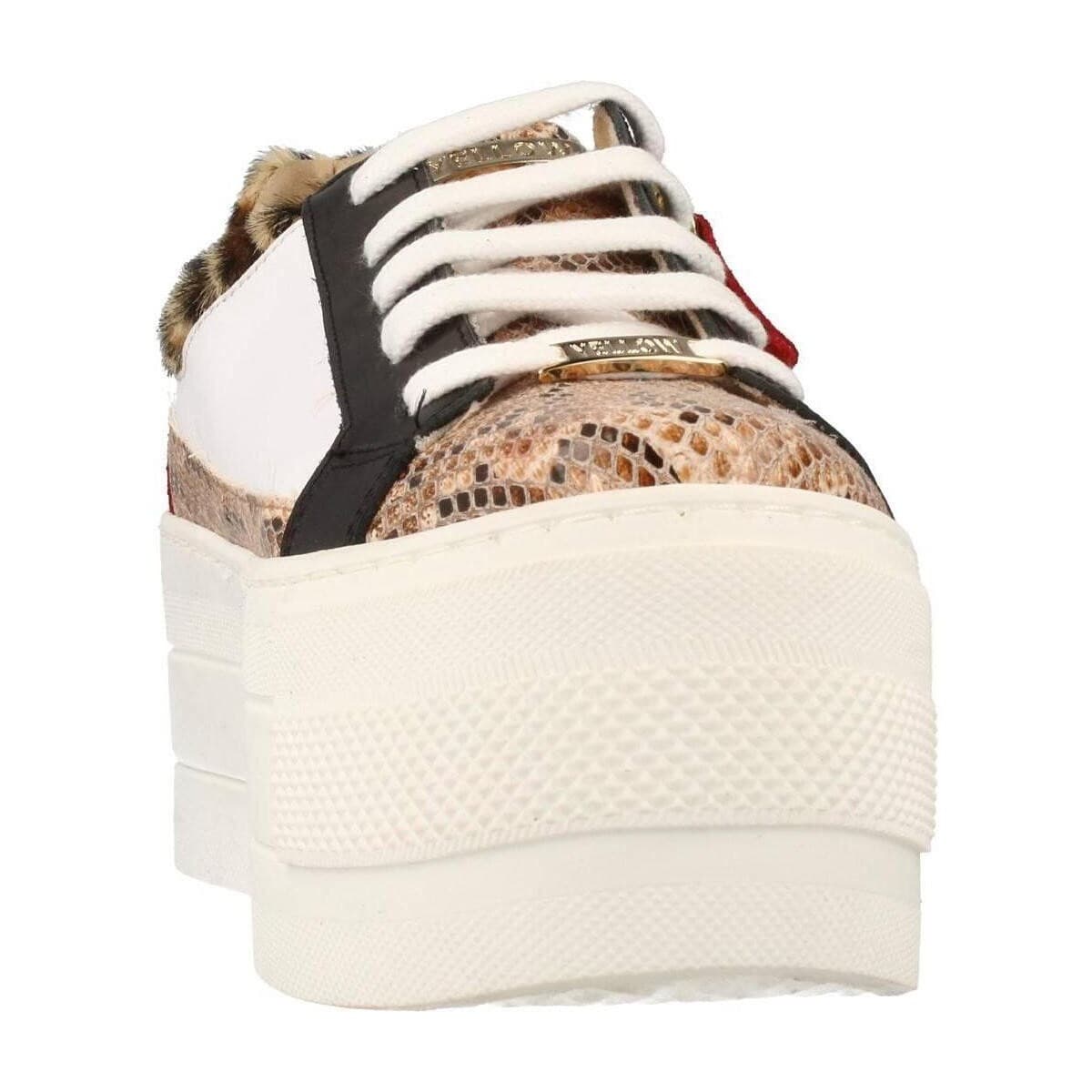 Women's Sneakers Yellow Multicolor