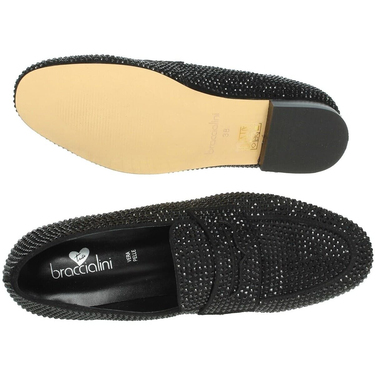 Women's Loafers Braccialini Black