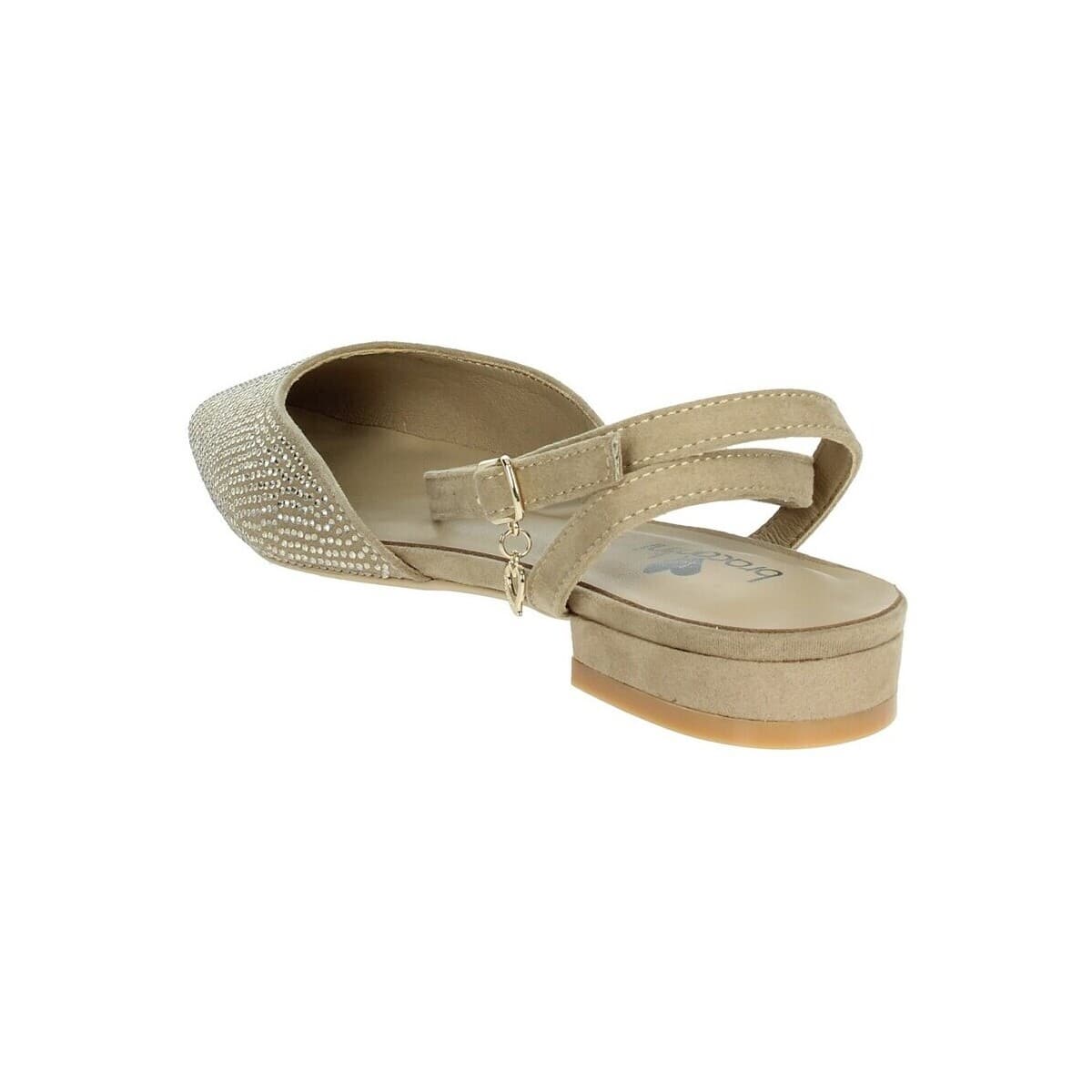 Women's Ballet Flats Braccialini Beige