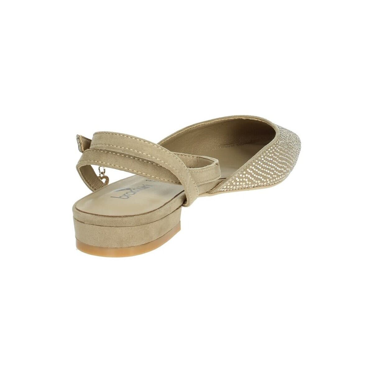 Women's Ballet Flats Braccialini Beige
