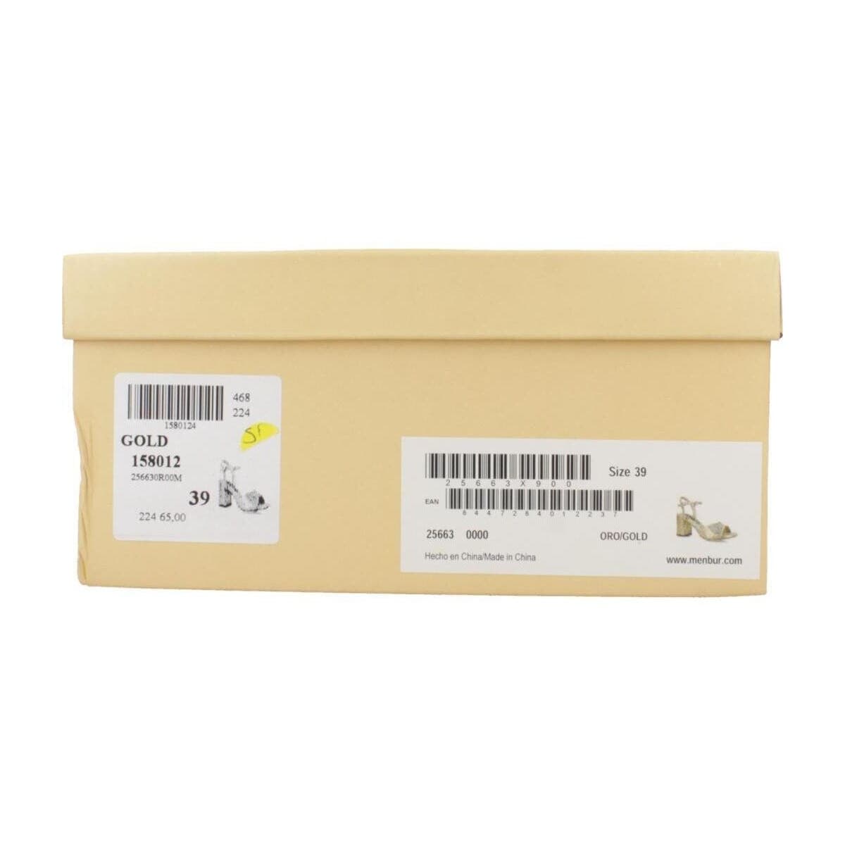 Women's Pumps Menbur Gold