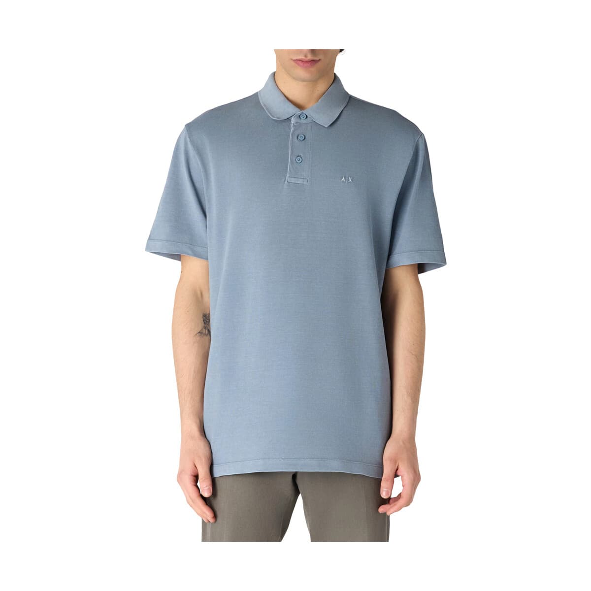 T-shirt με κοντά μανίκια EAX POLO T-SHIRT MEN