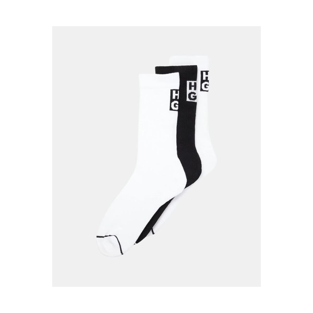 Κάλτσες HUGO 50502007 3P RIB LOGO CC