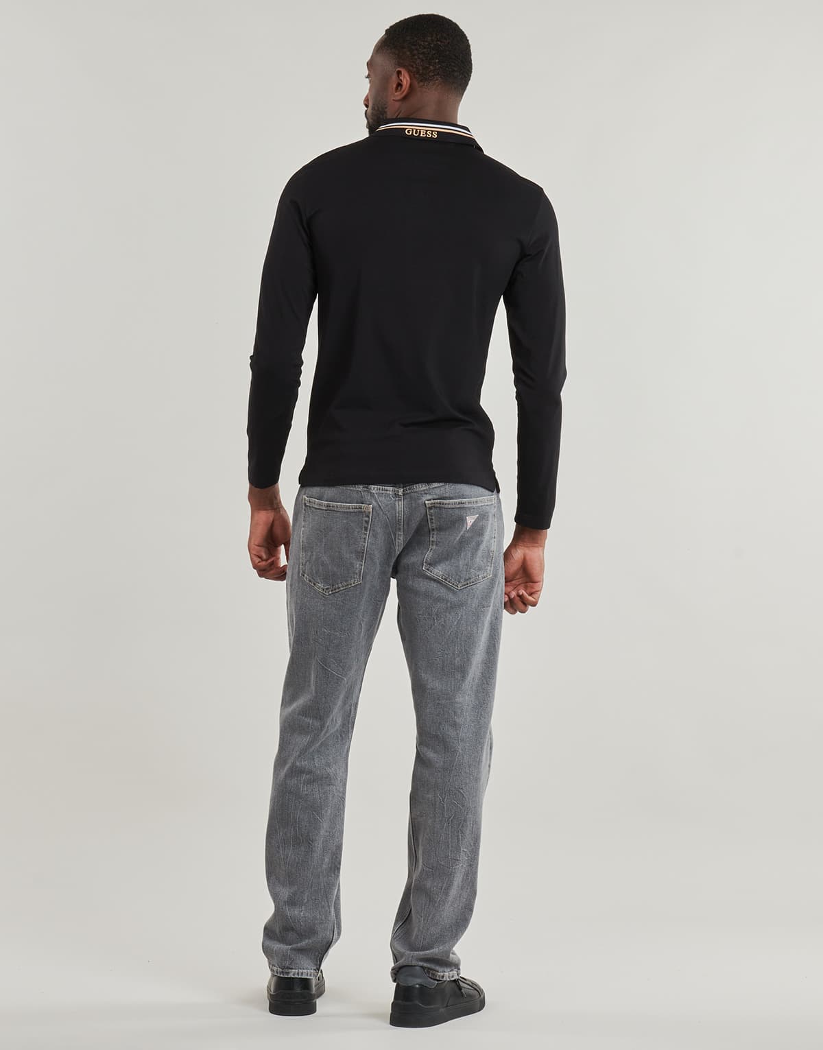 Men's Polo Shirts Guess Black