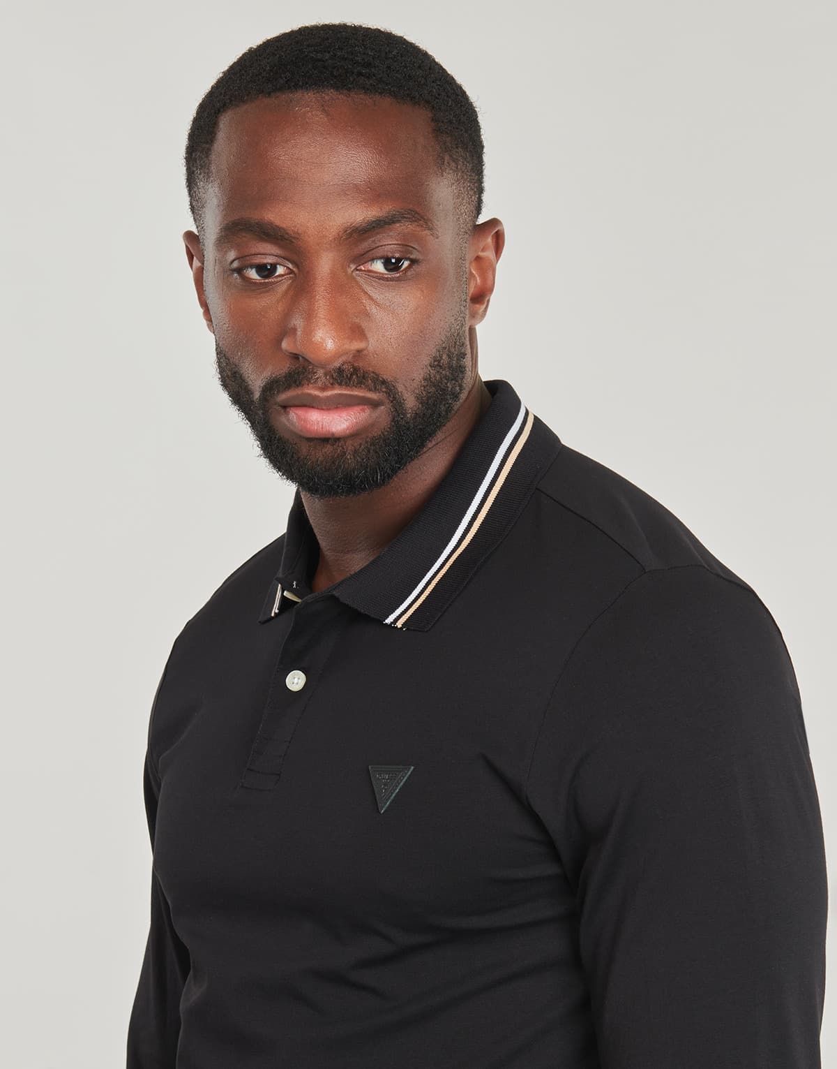 Men's Polo Shirts Guess Black