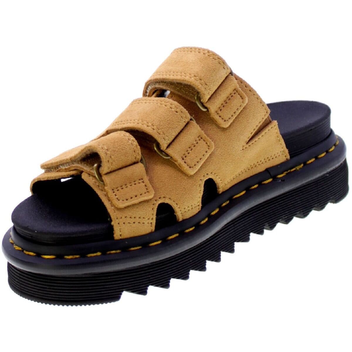 Women's Platforms Dr. Martens Brown