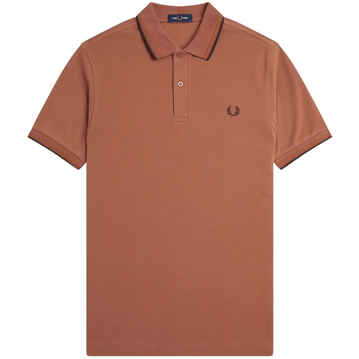 Men's T-Shirts Fred Perry Brown