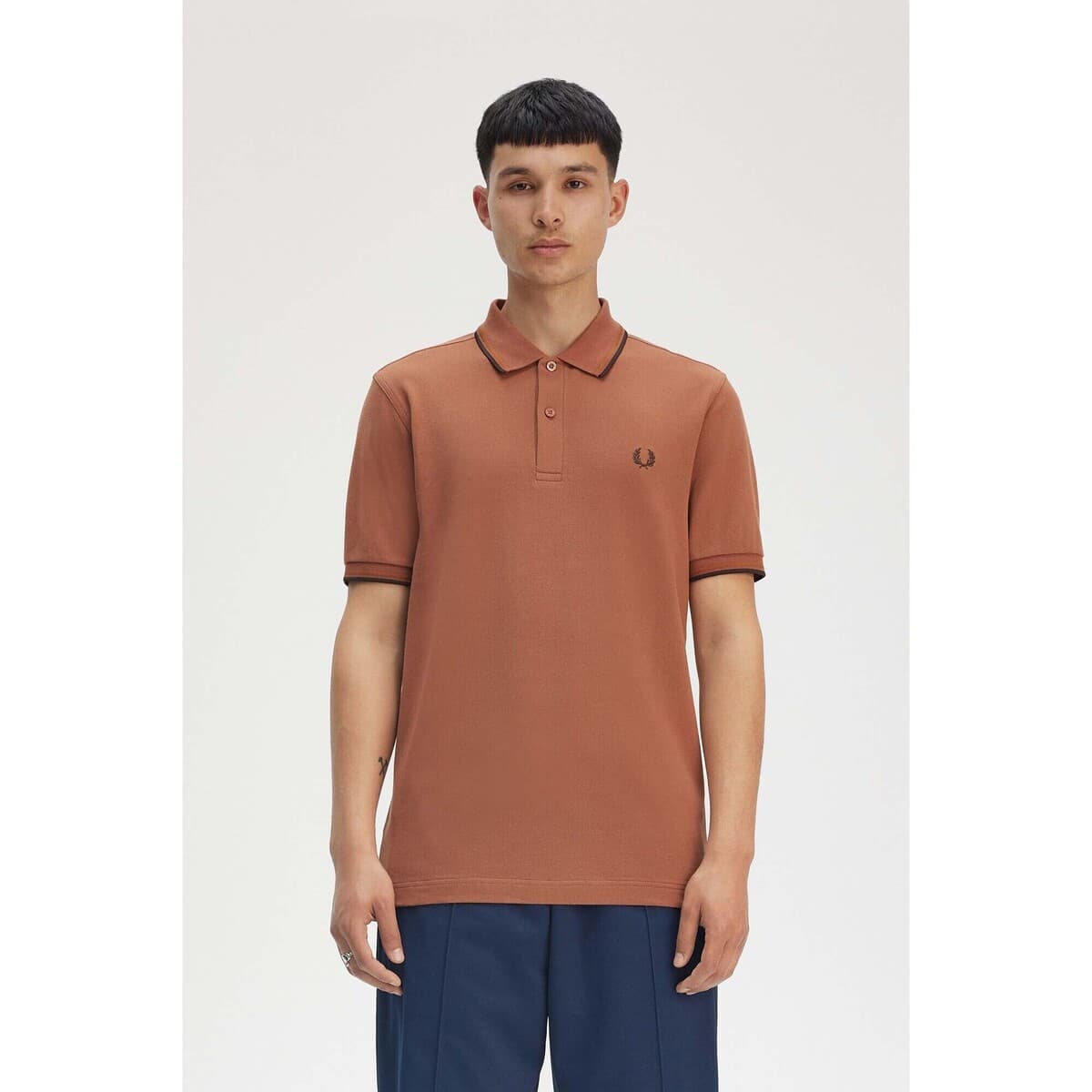 Men's T-Shirts Fred Perry Beige