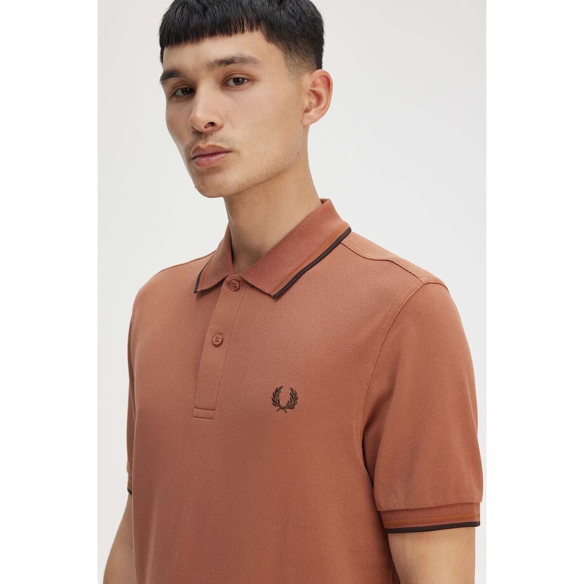 Men's T-Shirts Fred Perry Beige