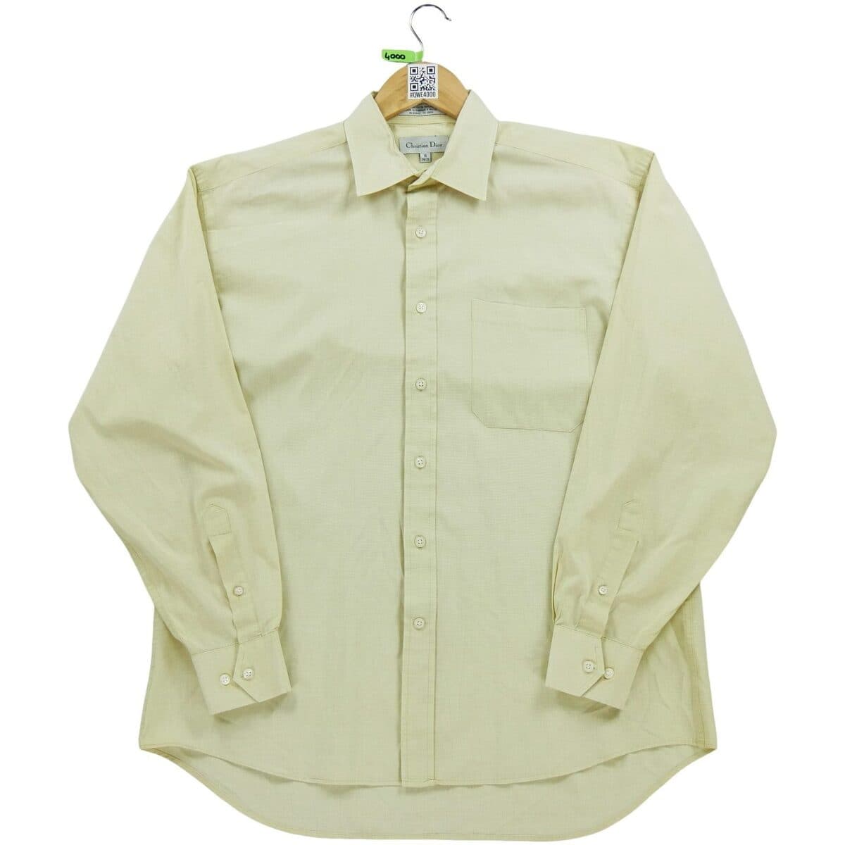 Men's Shirts Dior Yellow