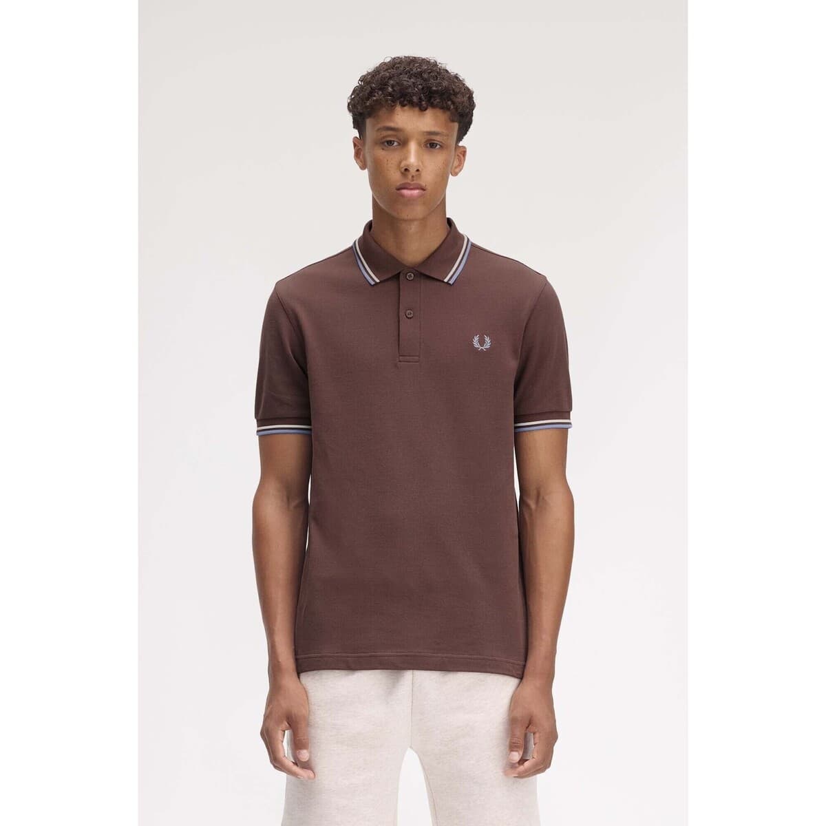 Men's Polo Shirts Fred Perry Brown