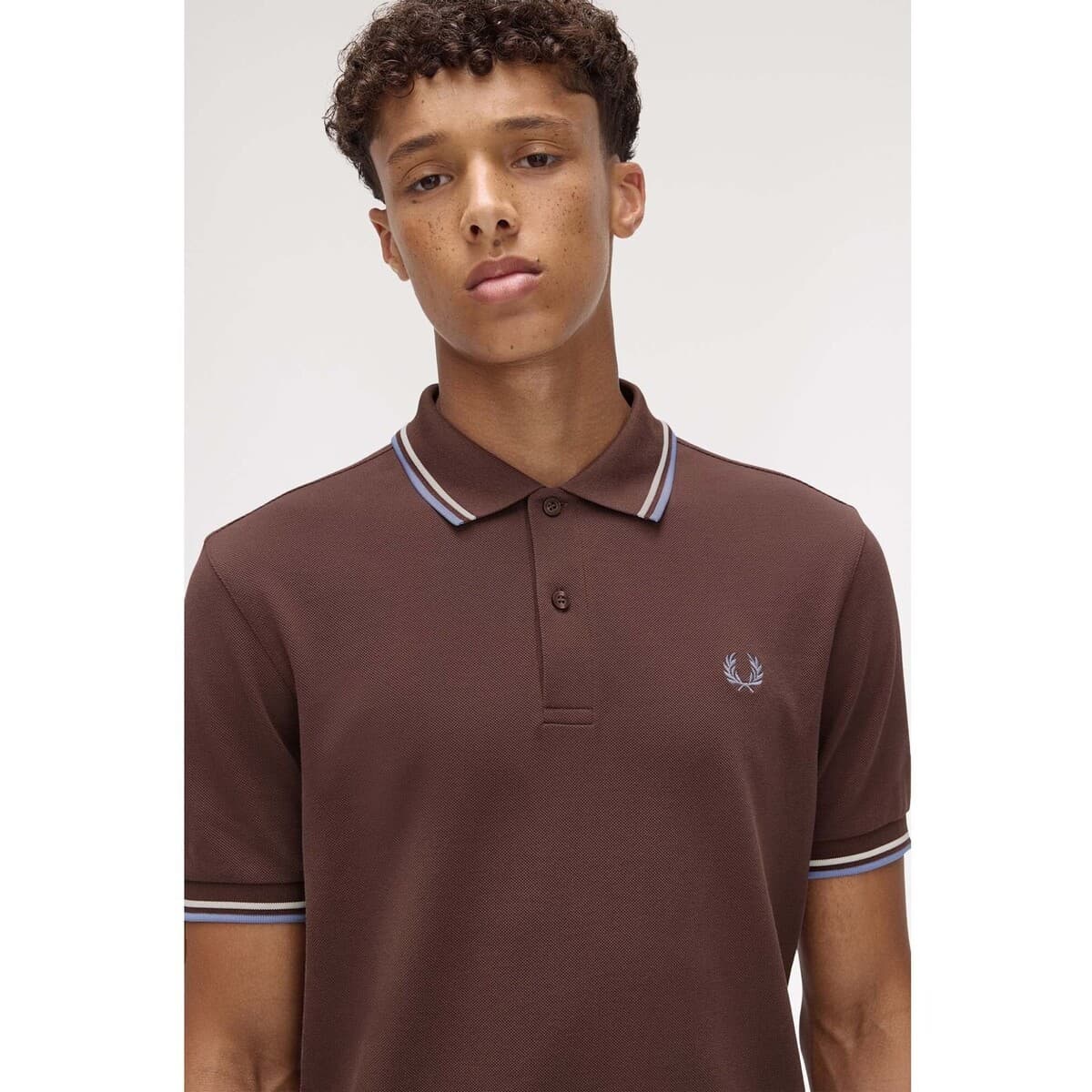 Men's Polo Shirts Fred Perry Brown