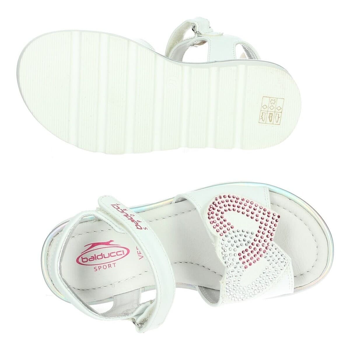 Girls' Sandals Balducci White