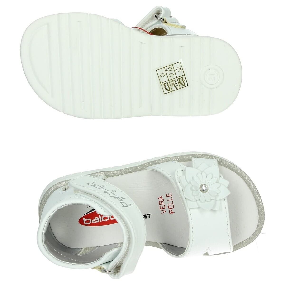 Girls' Sandals Balducci White