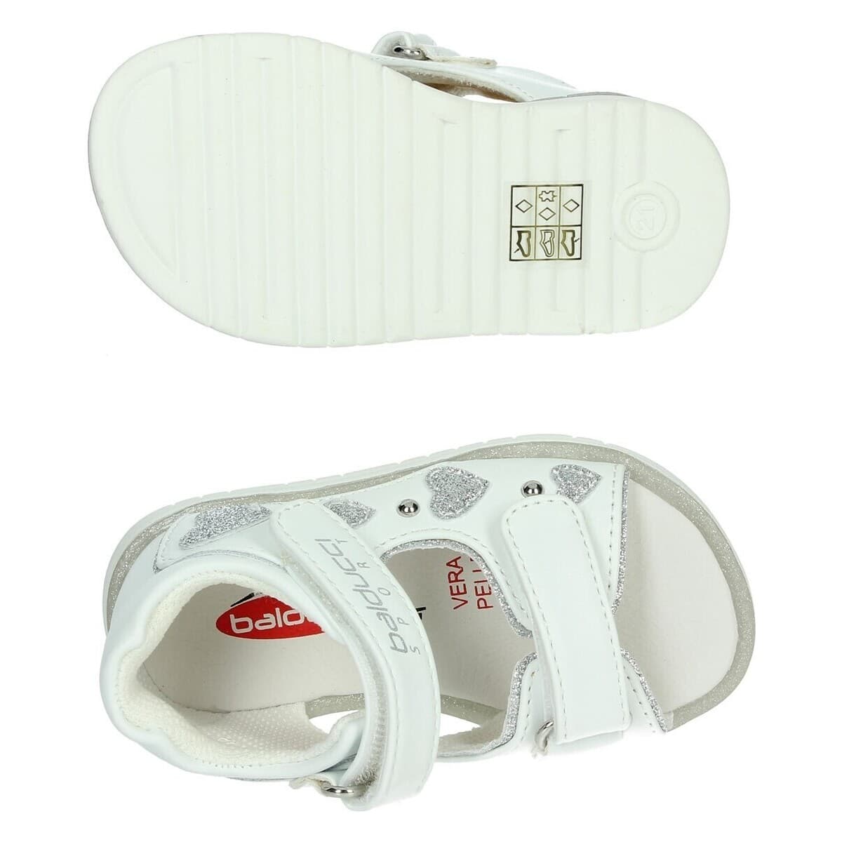 Girls' Sandals Balducci White