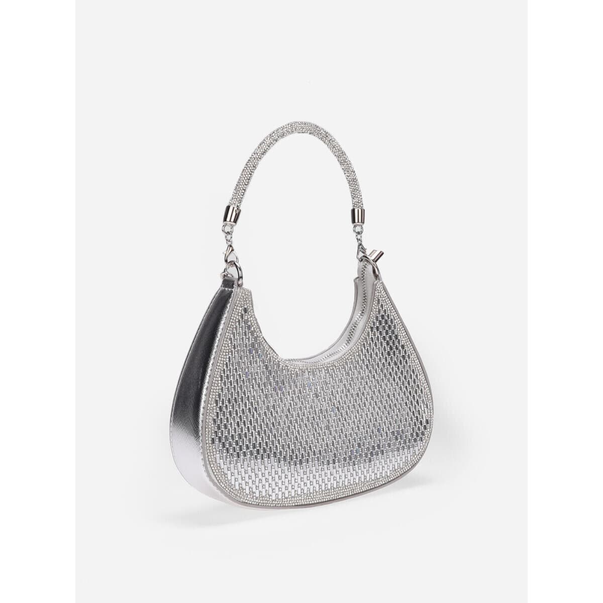 Women's Handbags La Modeuse Silver