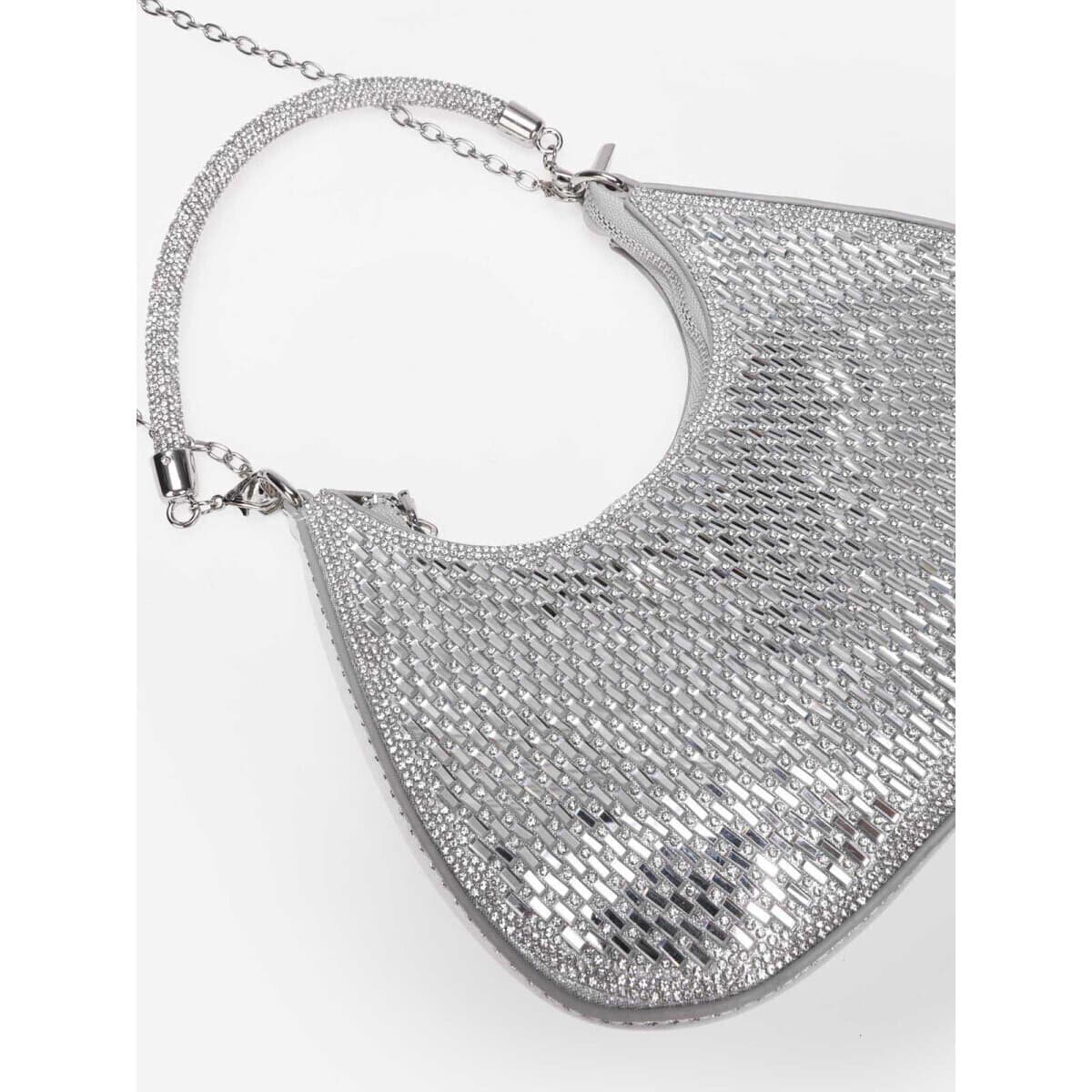 Women's Handbags La Modeuse Silver