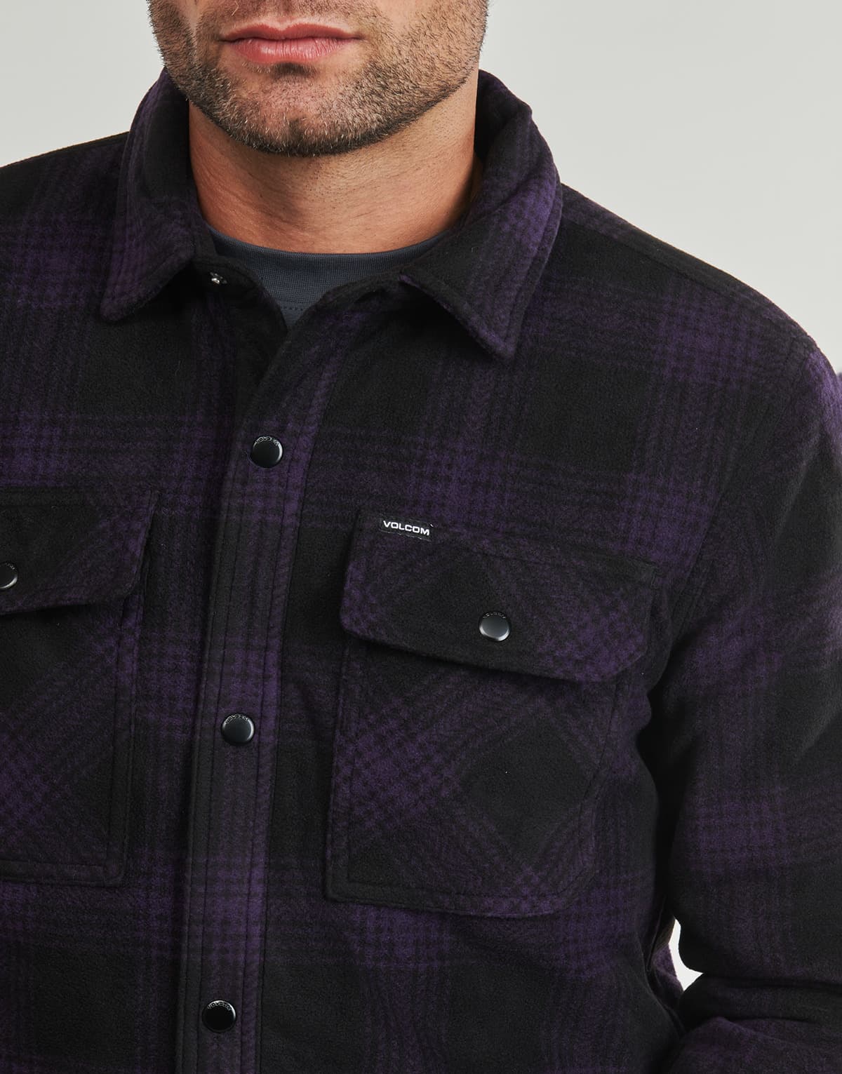Men's Shirts Volcom Purple