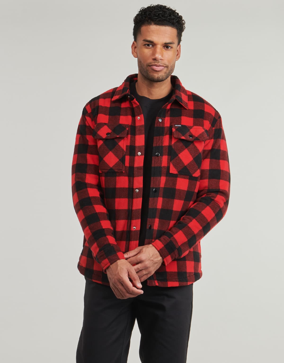 Men's Shirts Volcom Red