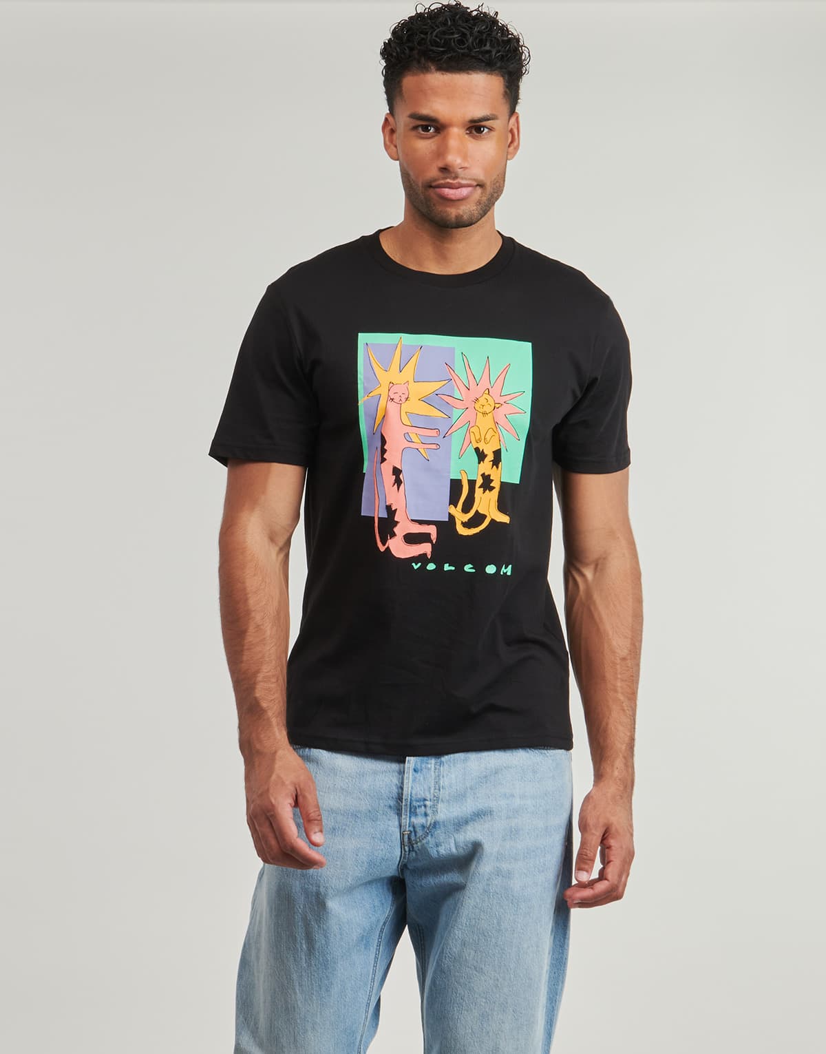 Men's T-Shirts Volcom Black