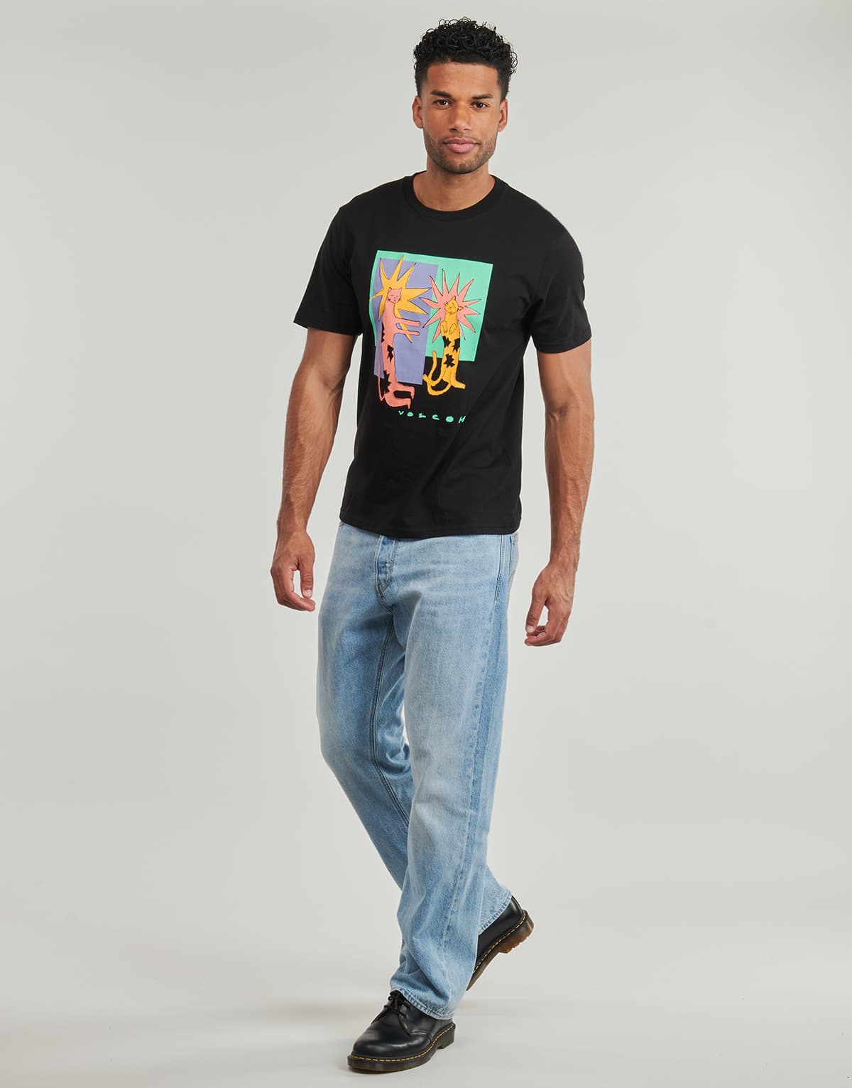 Men's T-Shirts Volcom Black