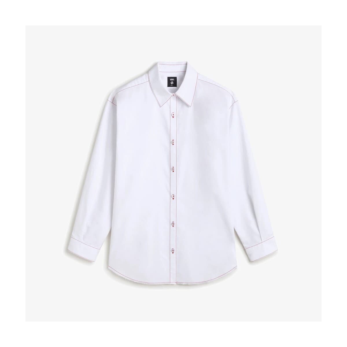 Men's Shirts Vans White