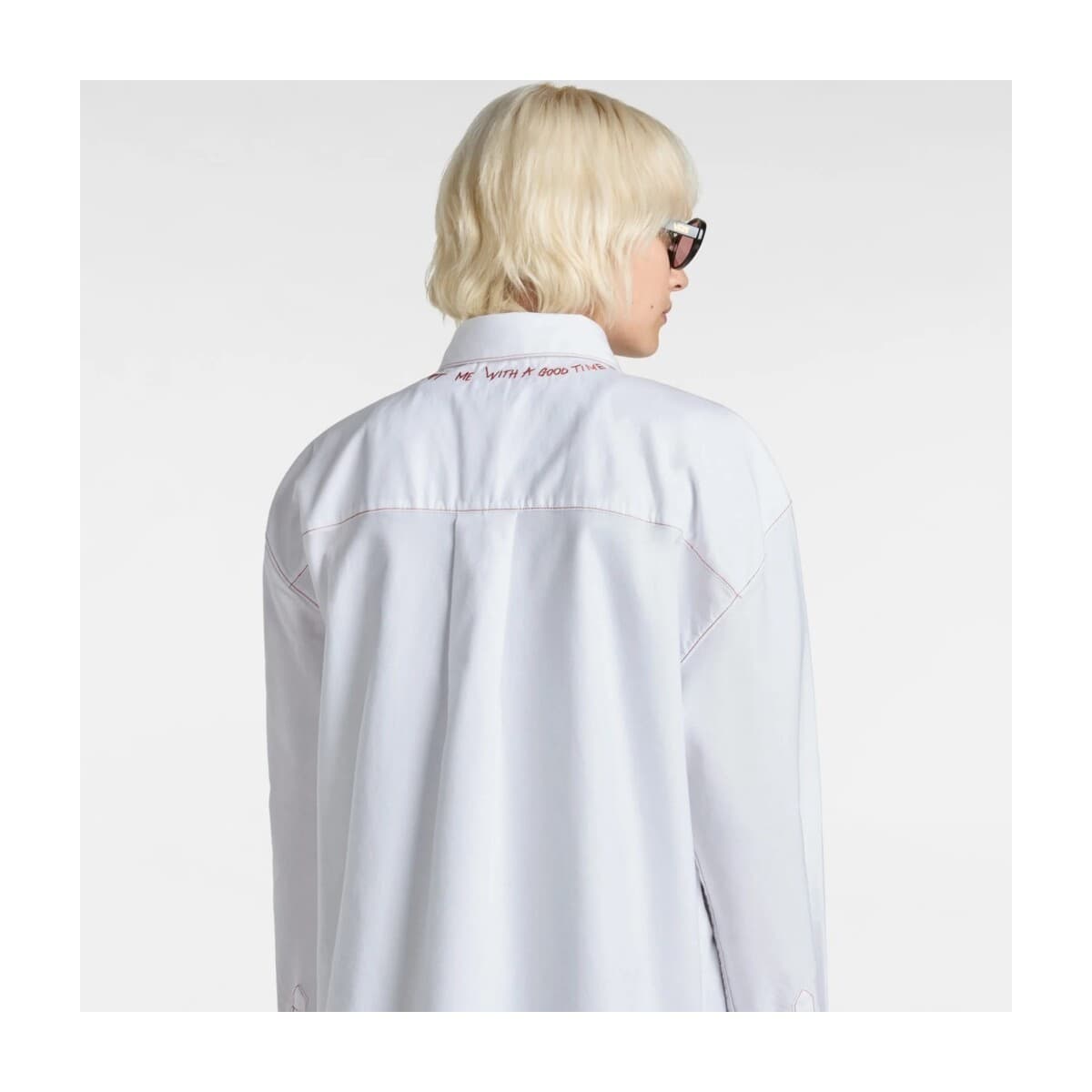 Men's Shirts Vans White