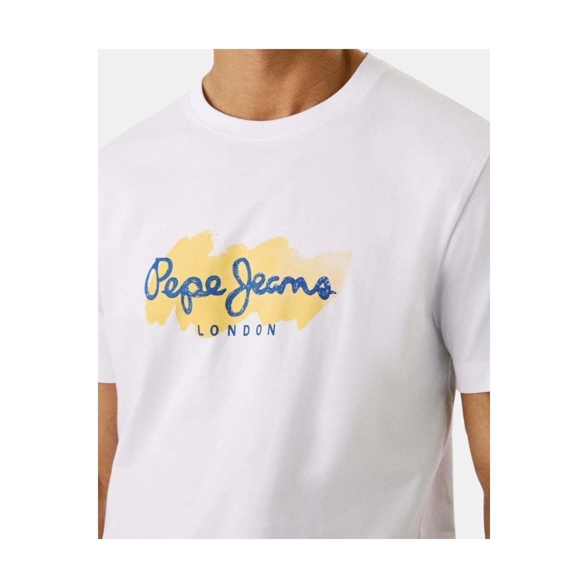 Men's T-Shirts Pepe Jeans White