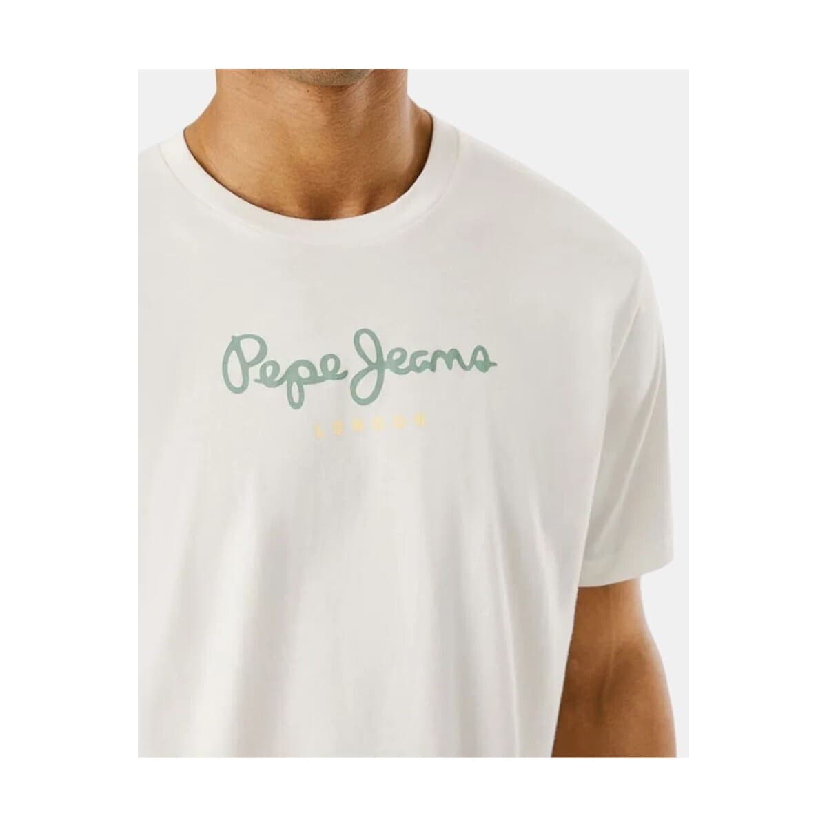 Men's T-Shirts Pepe Jeans White