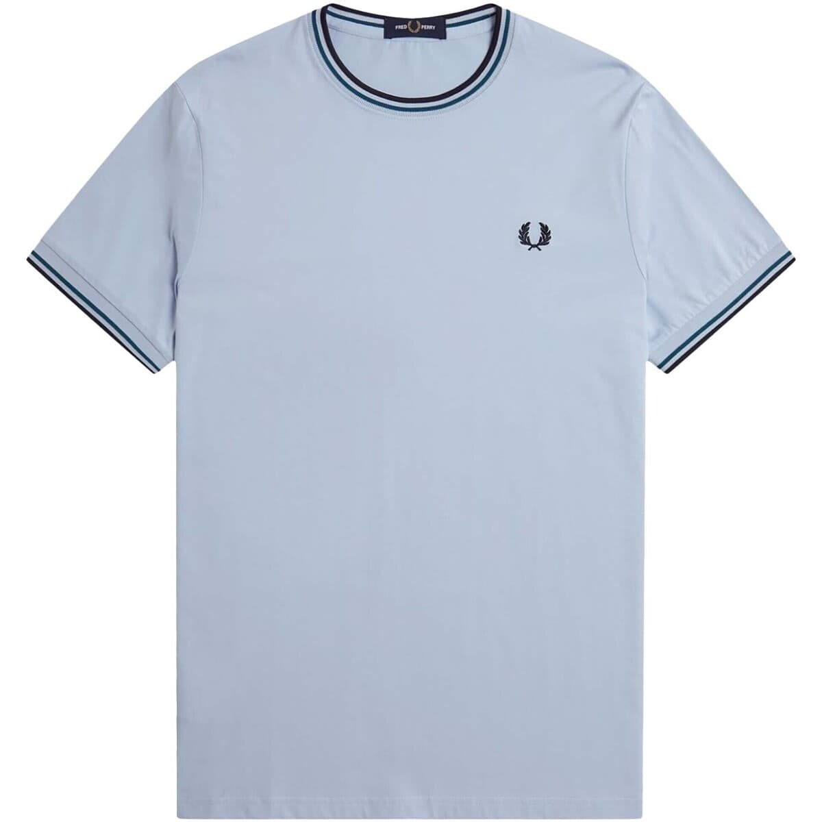 T-shirts & Polos Fred Perry Fp Twin Tipped T-Shirt