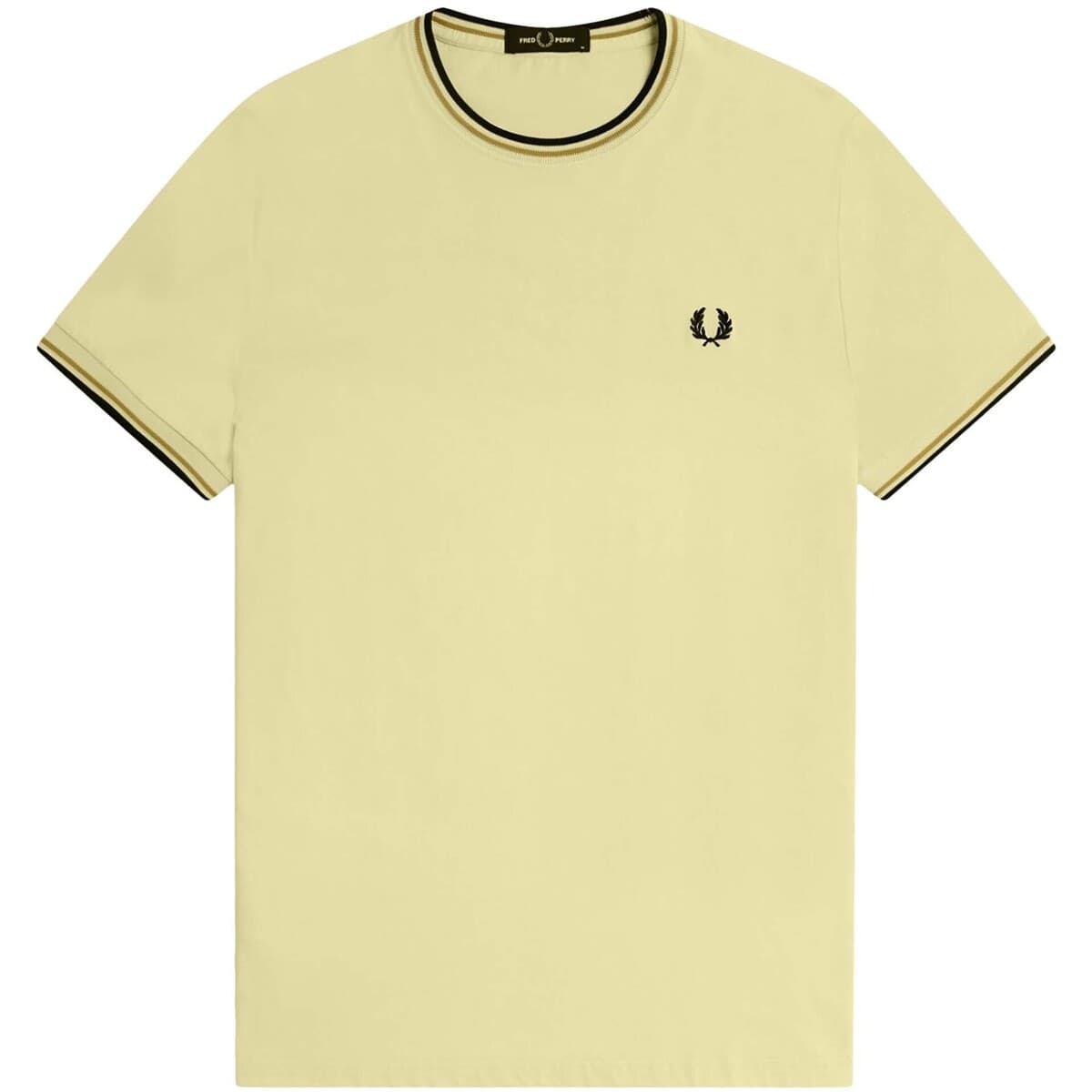 T-shirts & Polos Fred Perry Fp Twin Tipped T-Shirt