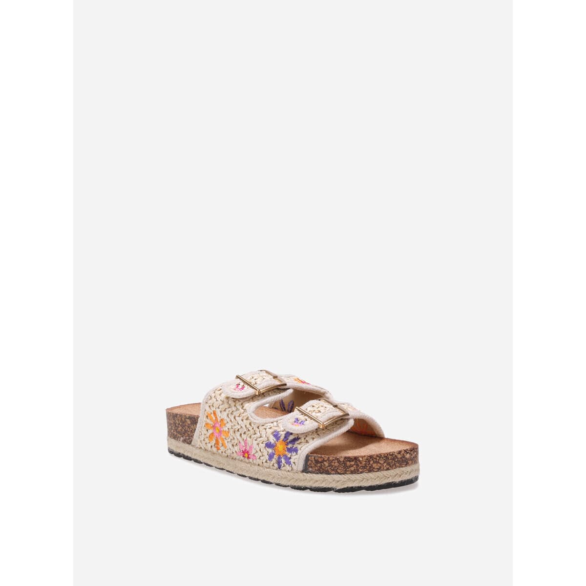 Women's Flip Flops La Modeuse Beige