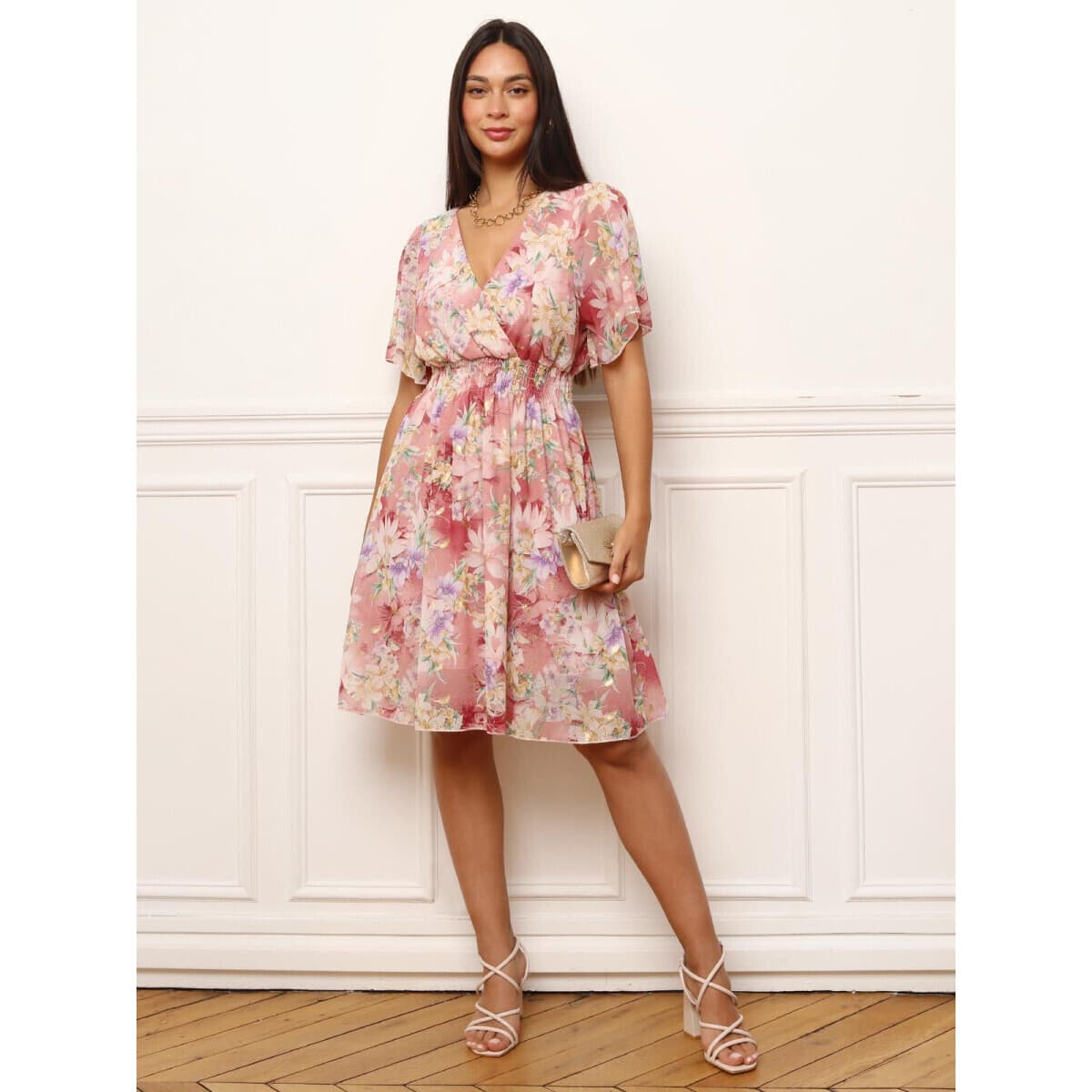 Women's Dresses La Modeuse Pink