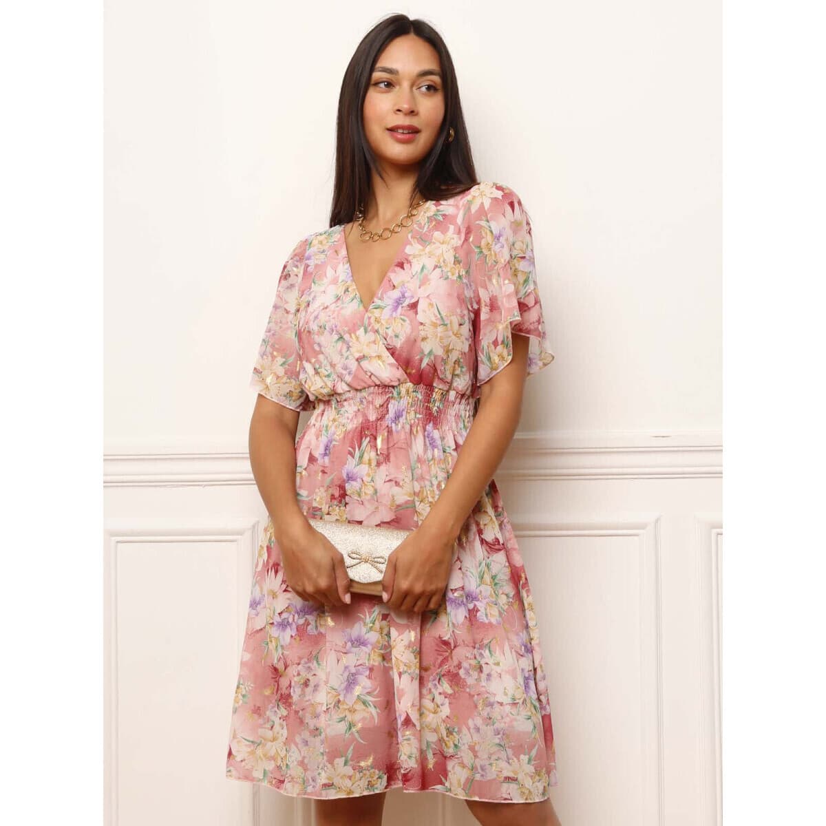 Women's Dresses La Modeuse Pink