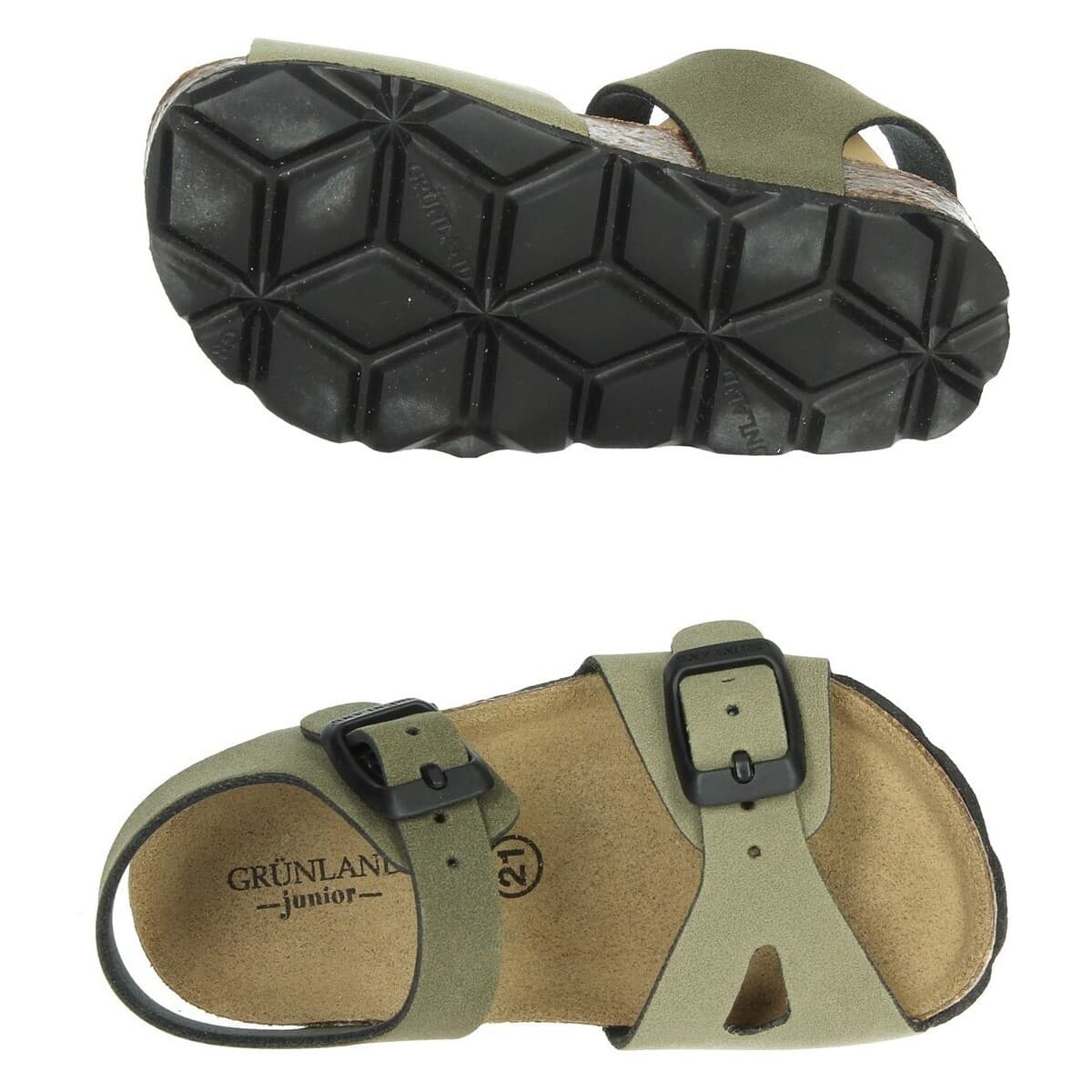 Boys' Sandals Grunland Green