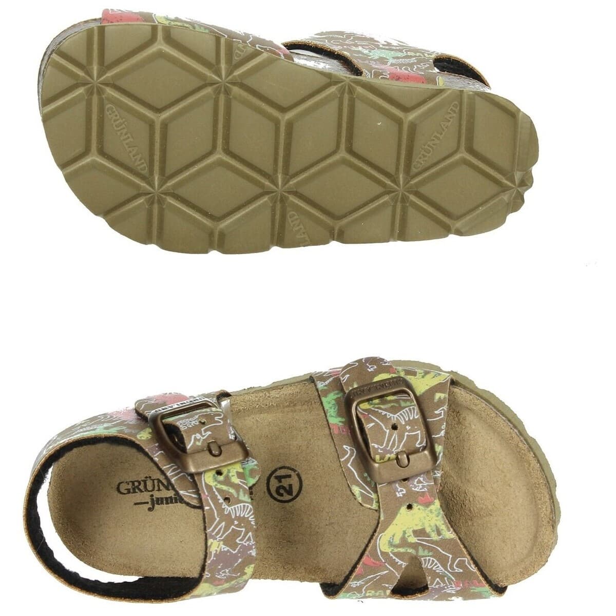 Boys' Sandals Grunland Brown