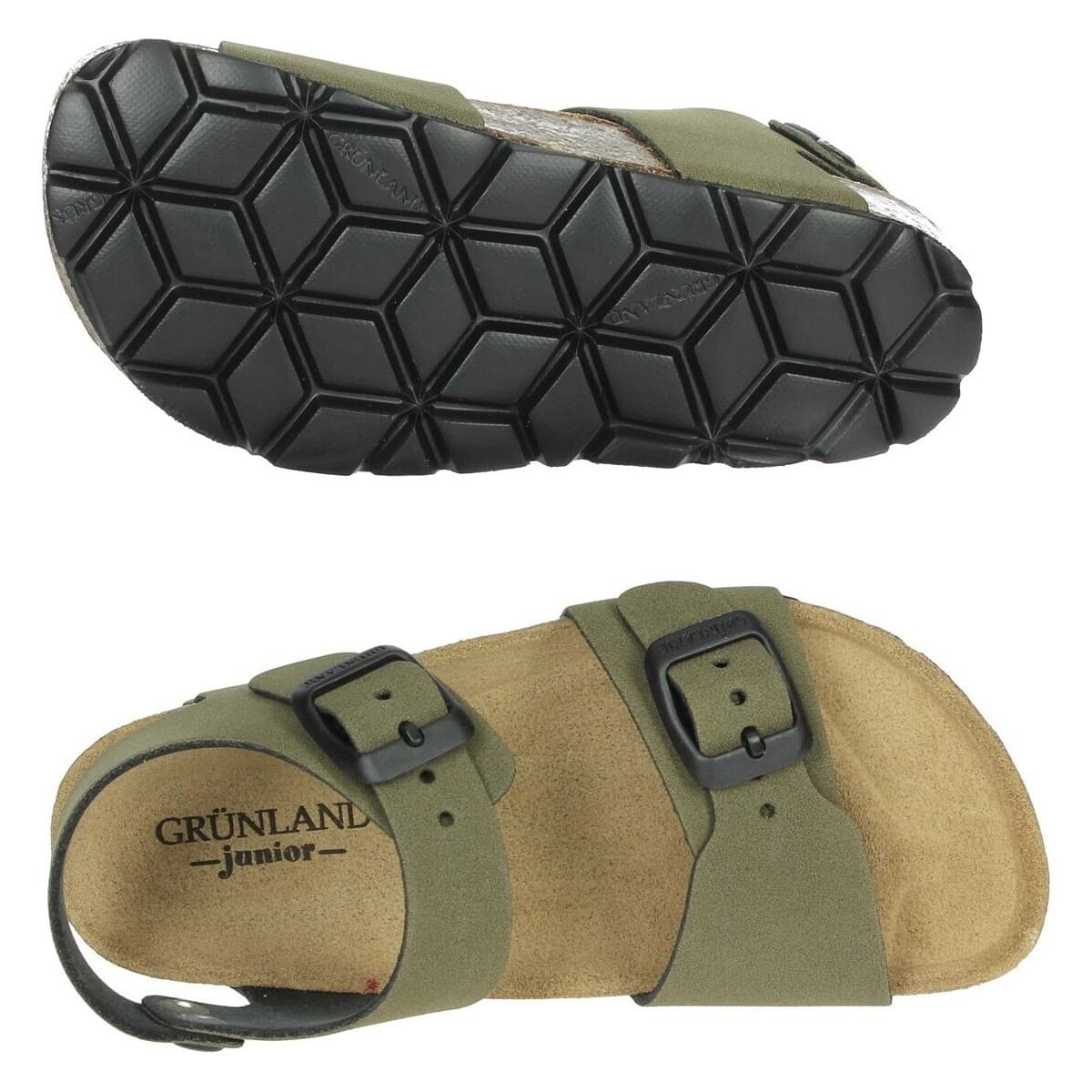 Boys' Sandals Grunland Green