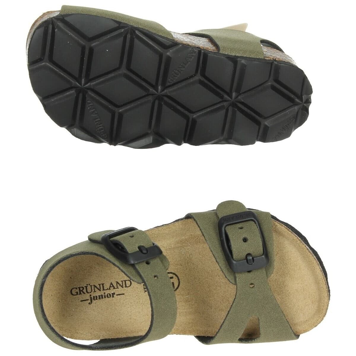 Boys' Sandals Grunland Green