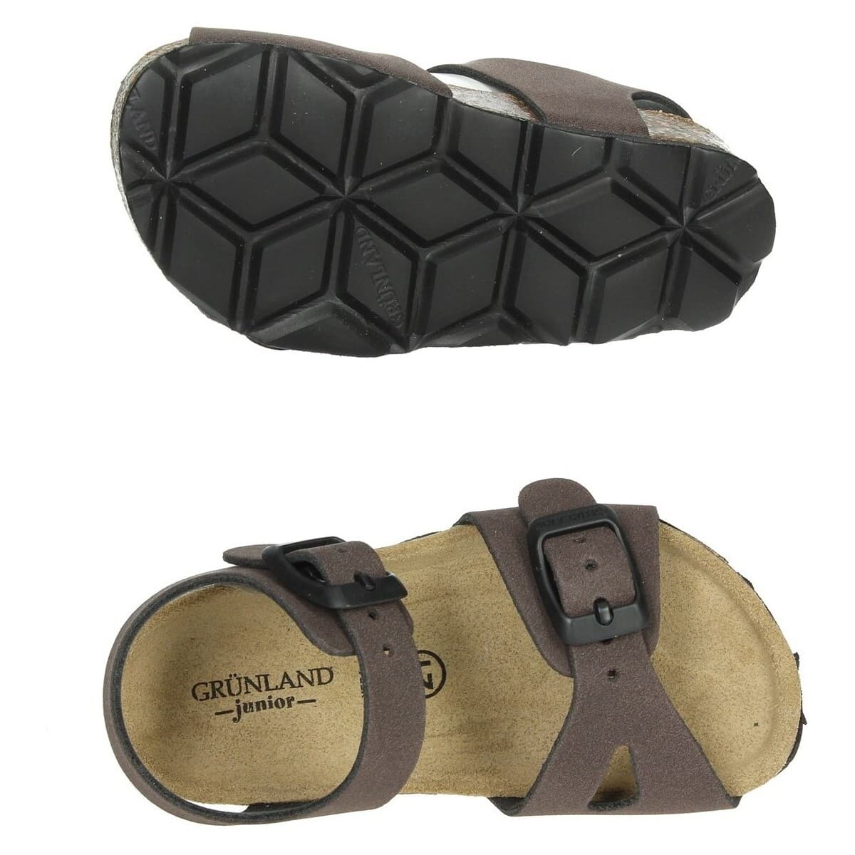 Boys' Sandals Grunland Brown
