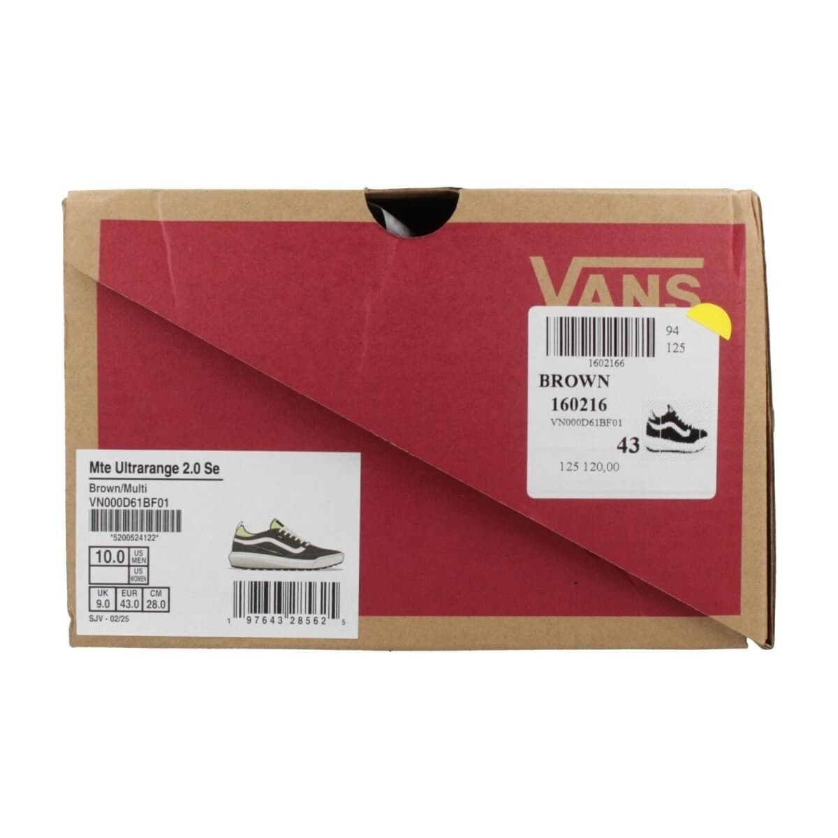 Men's Sneakers Vans Brown