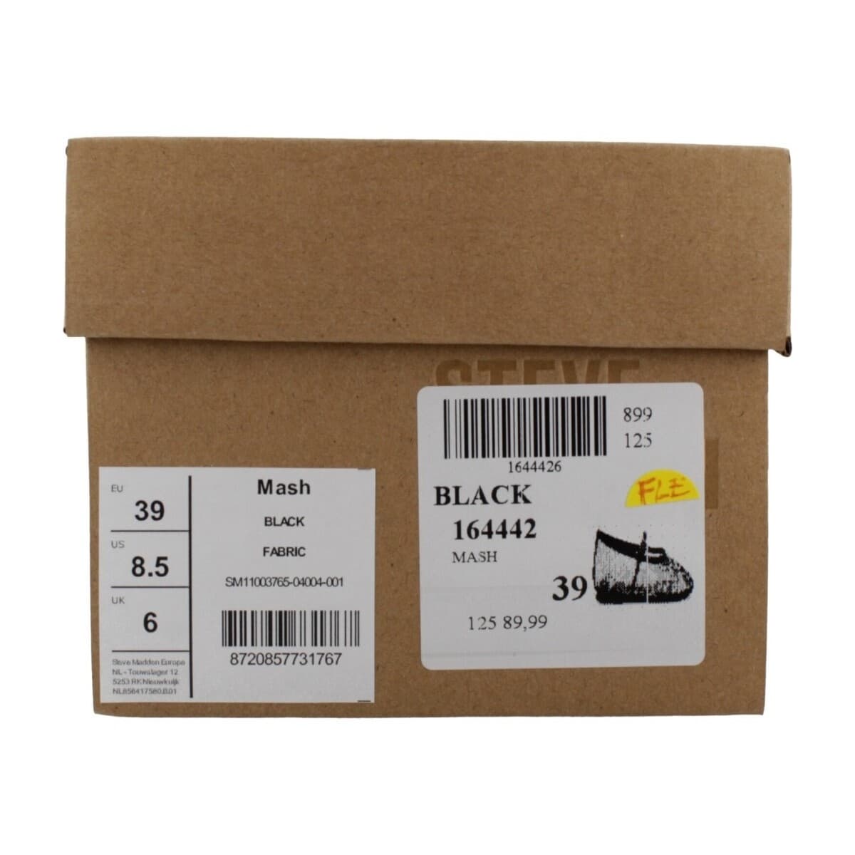 Women's Ballet Flats Steve Madden Black