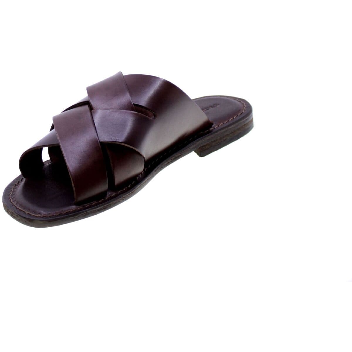 Men's Sandals Cuoieria Italiana Brown