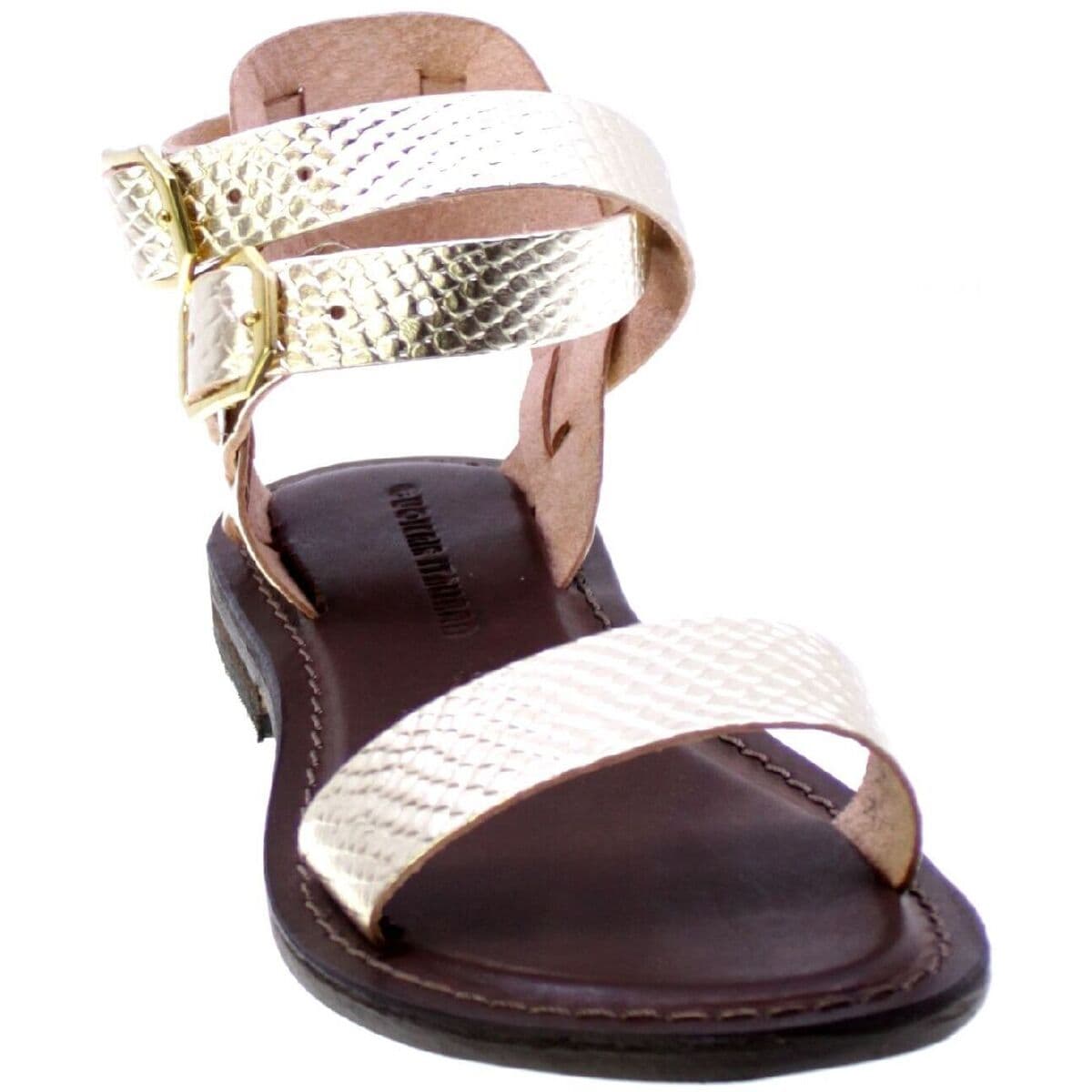 Women's Sandals Cuoieria Italiana Gold