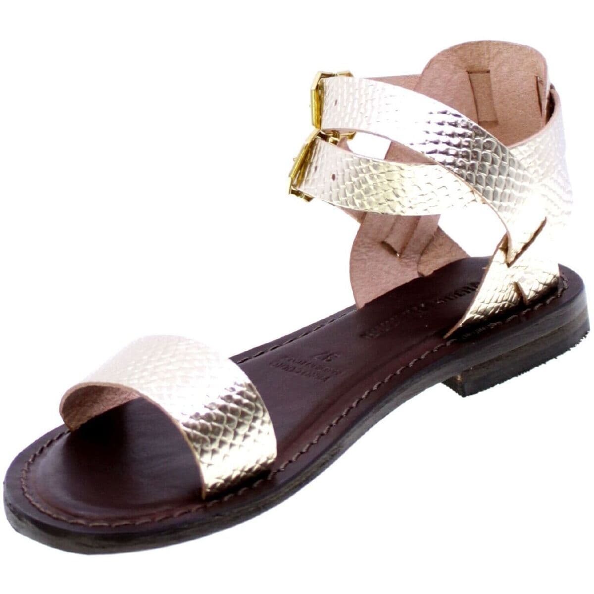Women's Sandals Cuoieria Italiana Gold