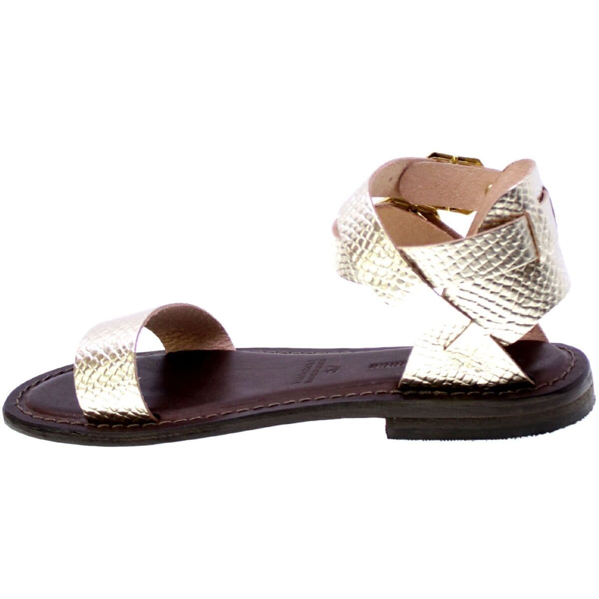 Women's Sandals Cuoieria Italiana Gold