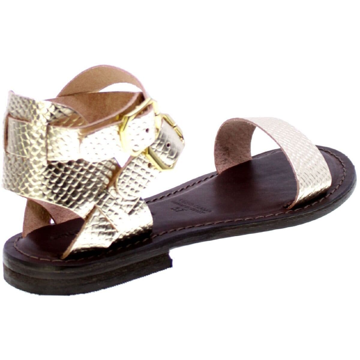 Women's Sandals Cuoieria Italiana Gold