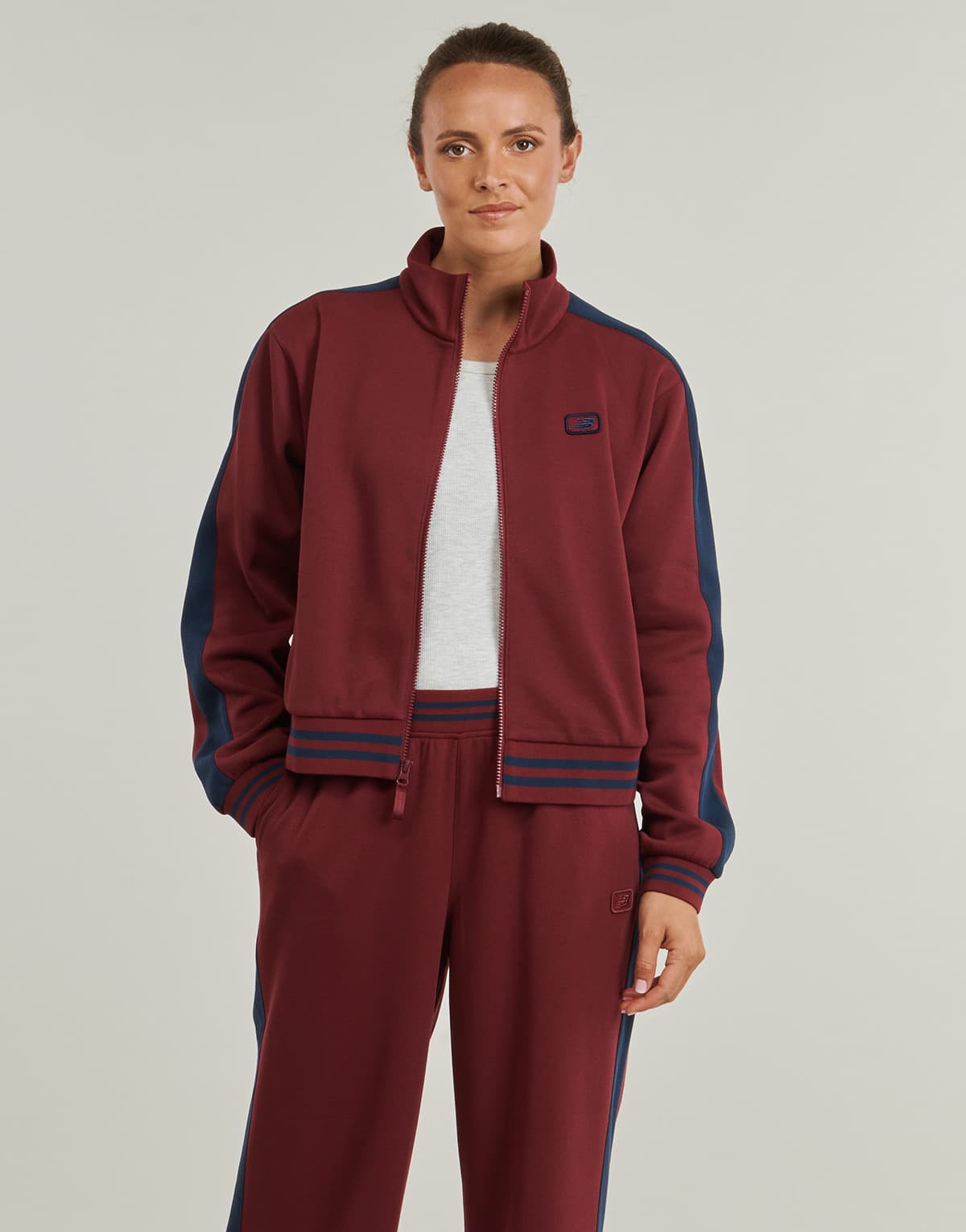 Women's Cardigans New Balance Red
