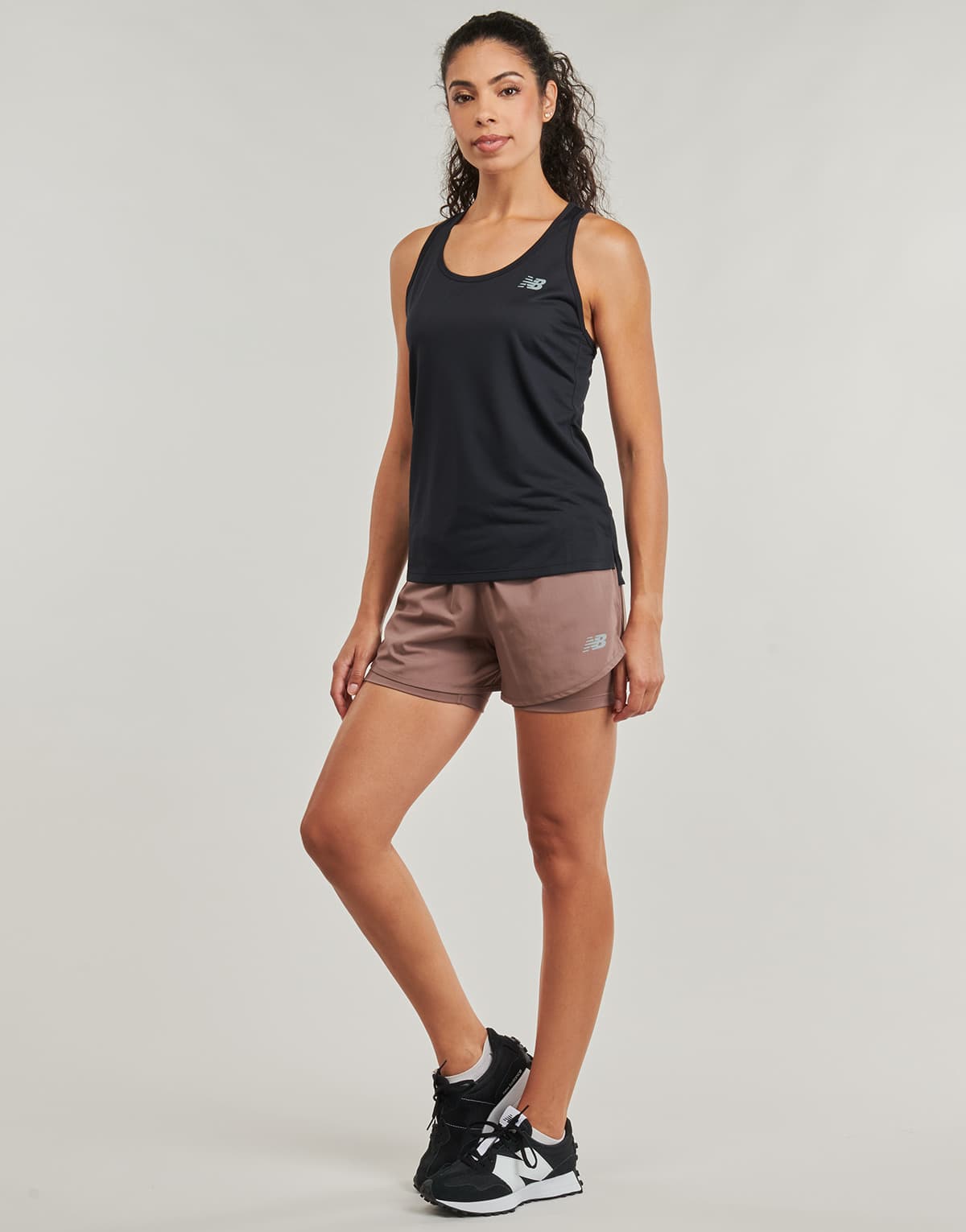Women's Sleeveless Tops New Balance Black
